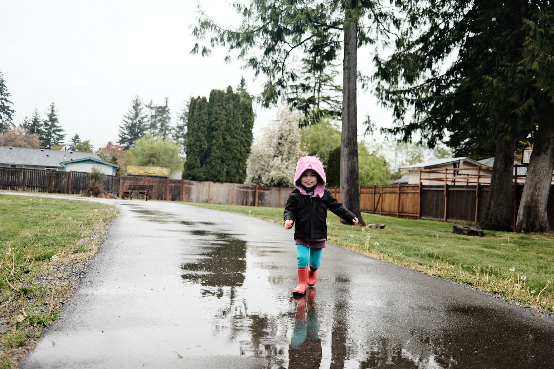 Puddle running